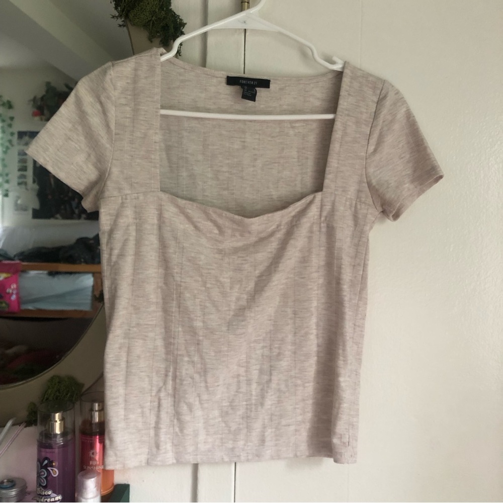 Square Neckline T-shirt